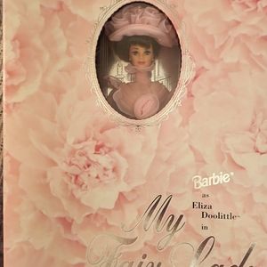 My fair lady barbie as Eliza Dolittle